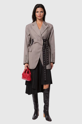 Aibhne Haki Tokalı Yaka Blazer